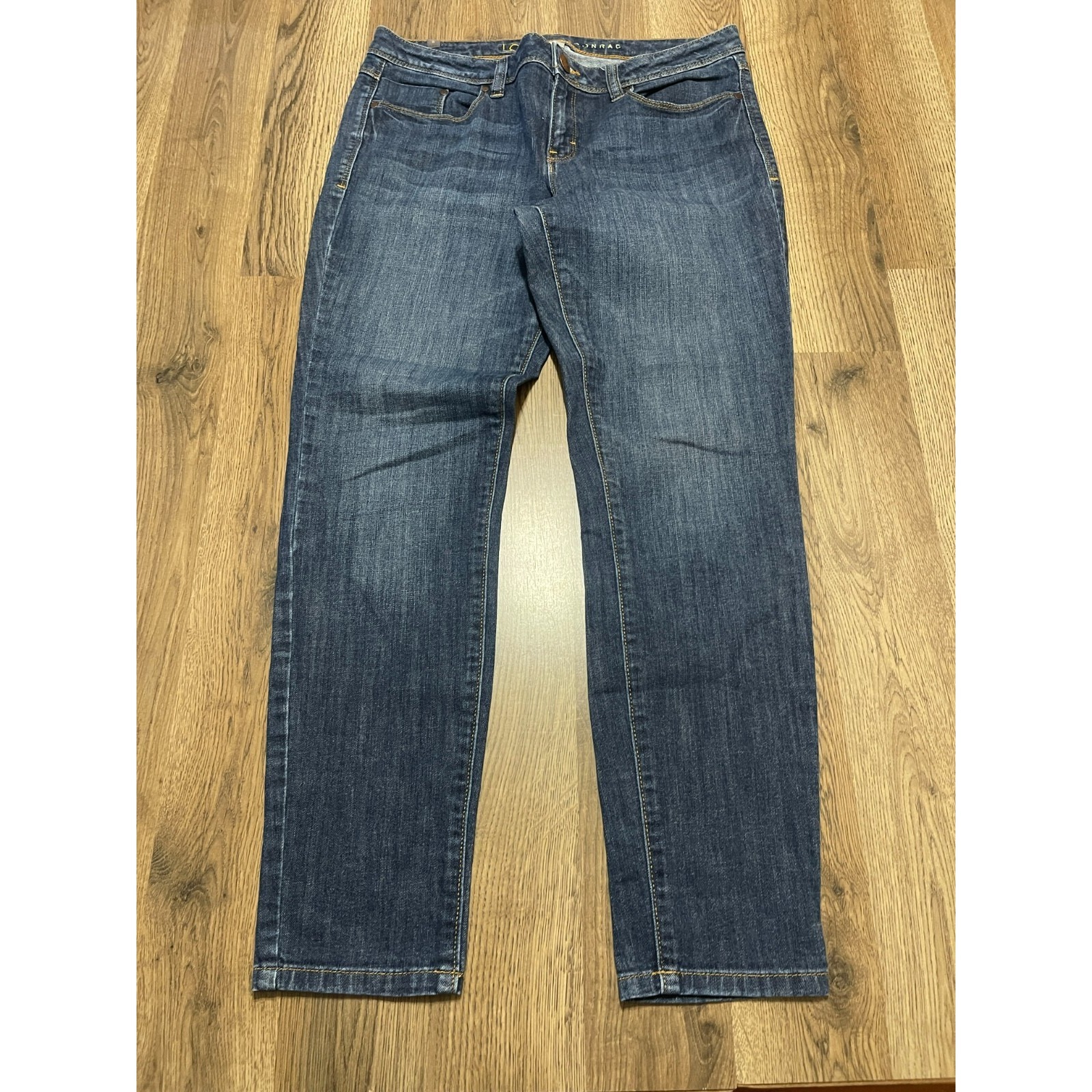 Lc Lauren Conrad Jeans, Women's Size 8, Blue, Denim, Straight Leg, Pockets